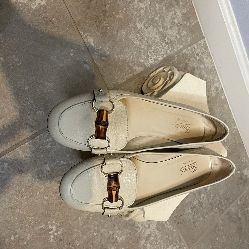 Gucci Bamboo Horsebit Loafers